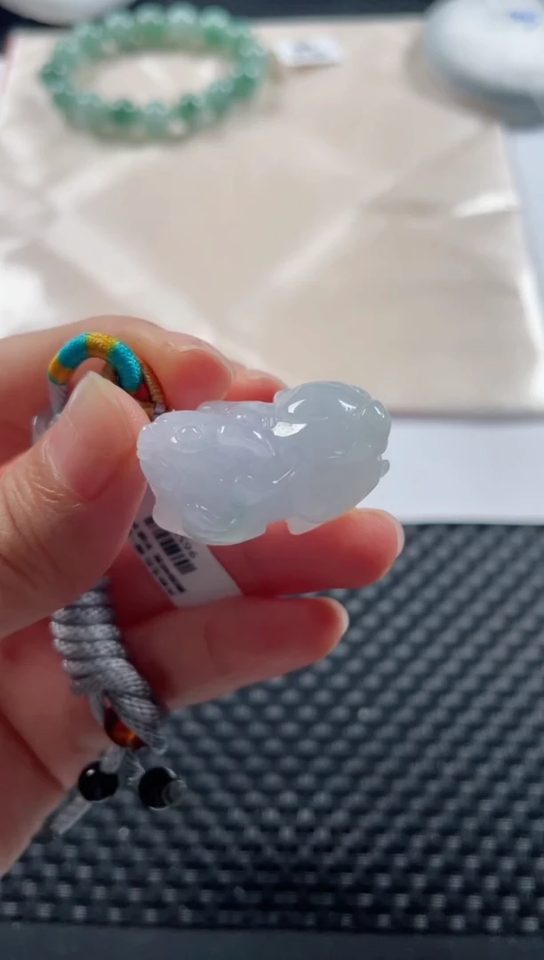 颈饰未镶嵌翡翠基地发货H 9198 貔貅