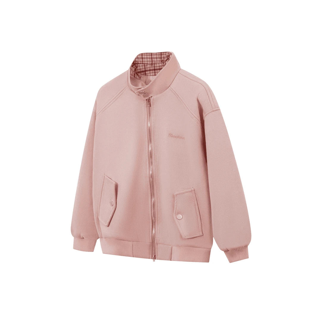 拼接格子男女同款情侣装慵懒老钱风松弛感宽松夹克秋季外套百搭