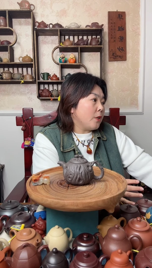 【闪购商品】紫砂茶壶天青v供春  260CC