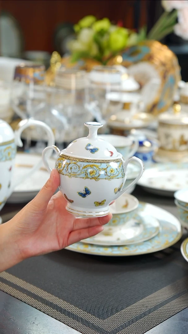 瓷片糖缸1个福利款