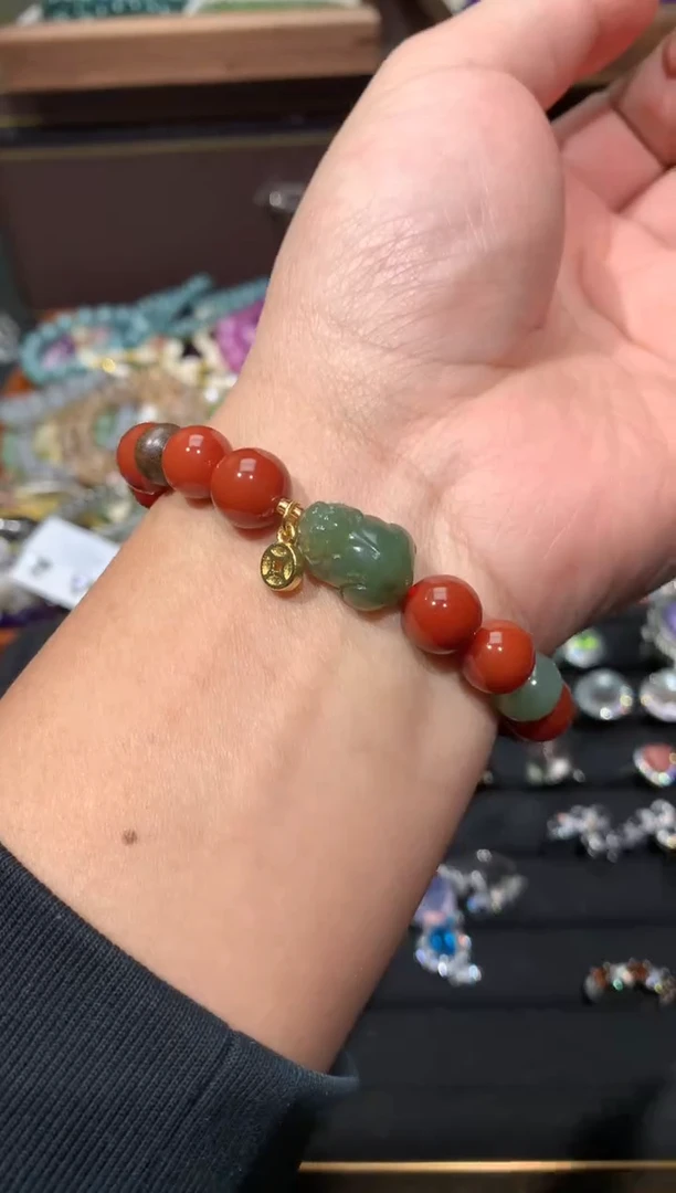 未镶嵌手链和田玉P69【多样性发其一】