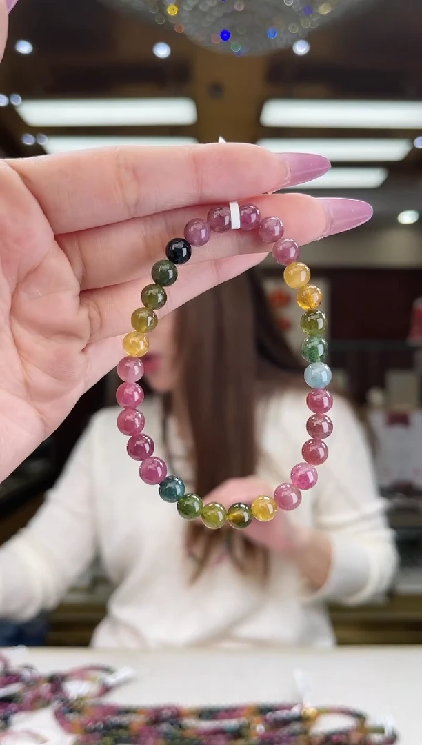 【闪购商品】碧玺/未镶嵌6mm+碧玺单圈5多样性发货