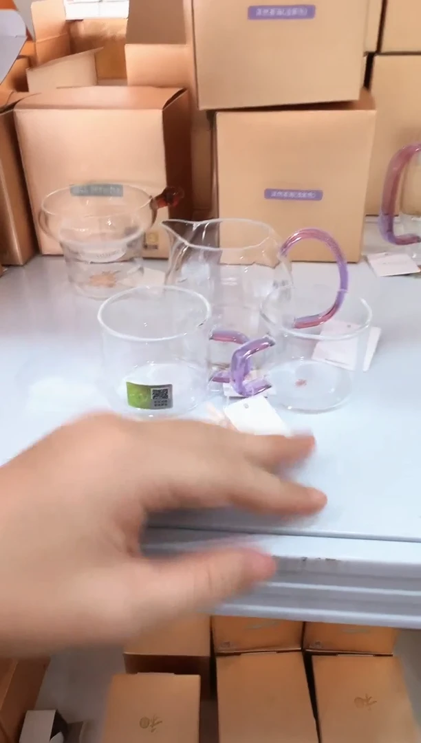 禾器倾妍茶海浅紫色加清禾杯浅紫色