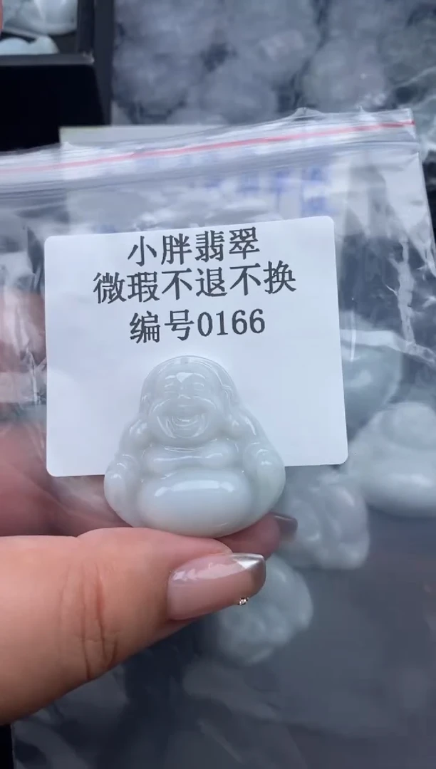 翡翠未镶嵌颈饰0166