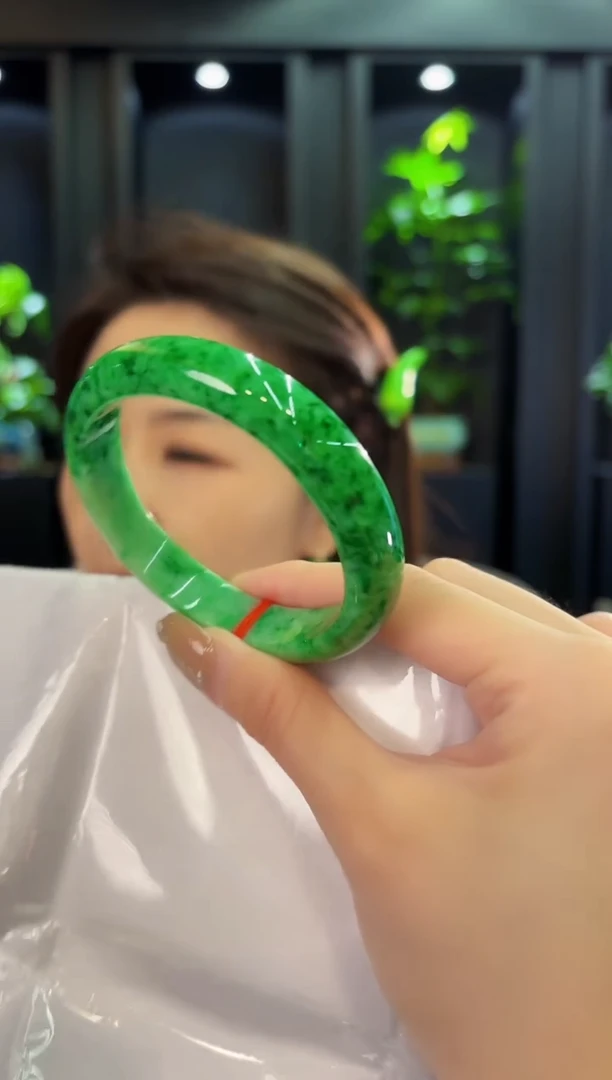 翡翠手镯未镶嵌26缅料A货/支持复检/一件58.3#