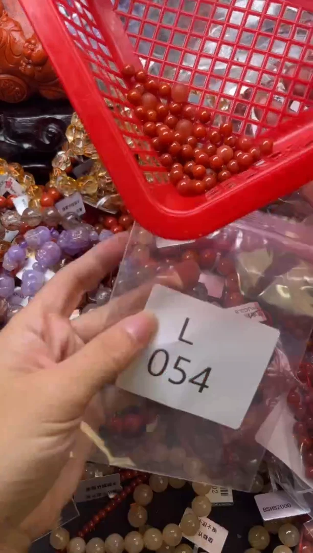 未镶嵌南红玛瑙珠宝奇石L054-6散珠