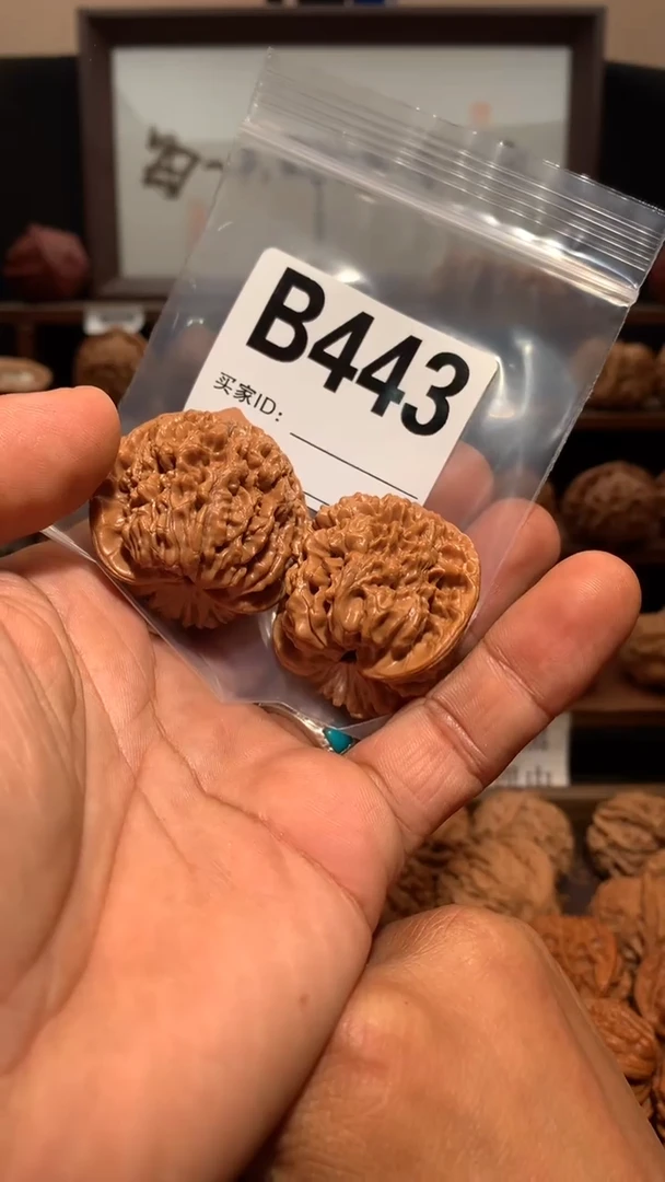 桃核把件【丰泰】  38 左右官帽