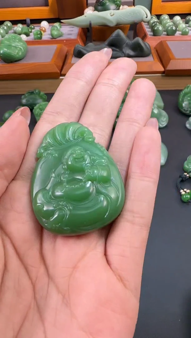 颈饰未镶嵌和田玉C****n吊坠