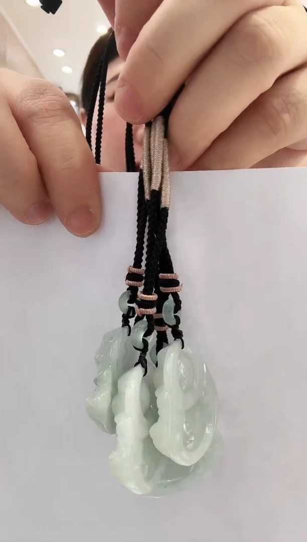 翡翠未镶嵌颈饰【15】佛公（多样性发一）