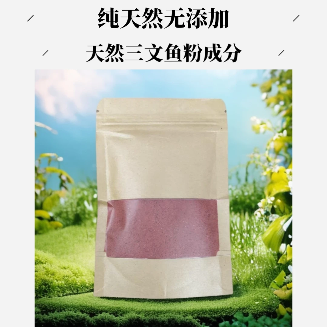 梦渔宝天然鱼饵料三文鱼骨粉四季通杀型饵料加强版60g综合鱼饵料