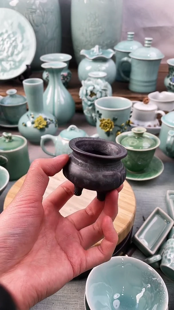 【闪购商品】特价 微瑕 慧仙青瓷