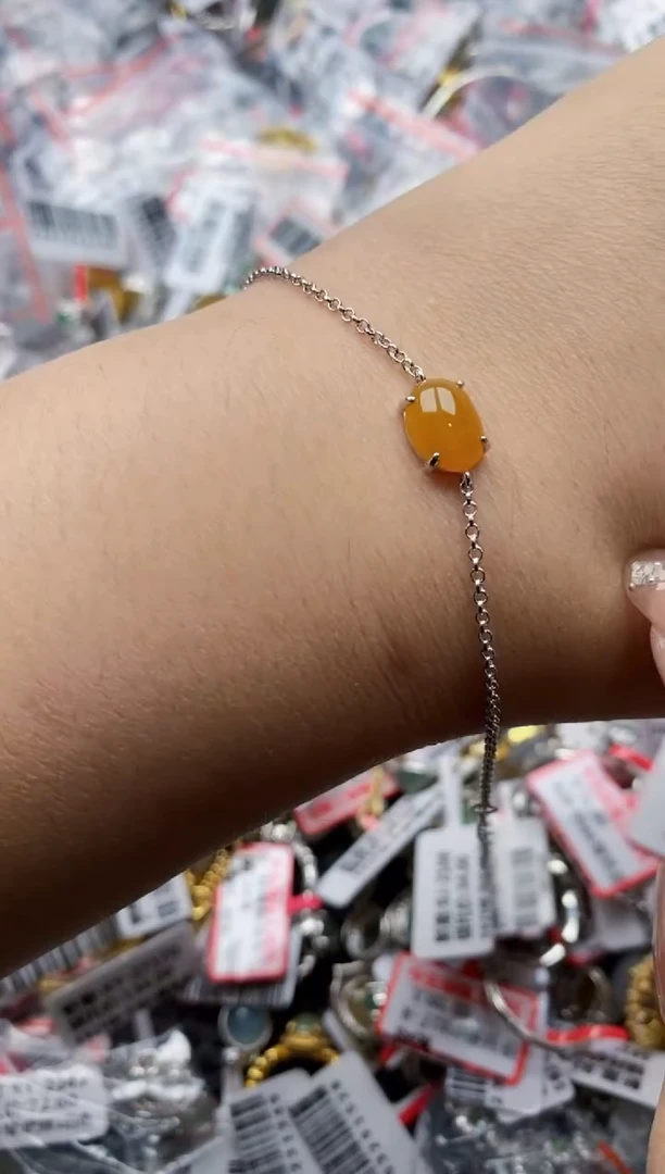 【闪购商品】翡翠戒指银S925镶嵌22222---5