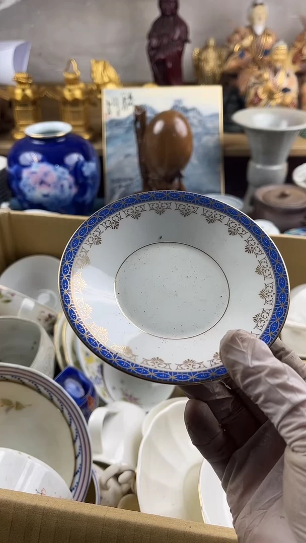 瓷片小**姥英歌瓷器满28包邮