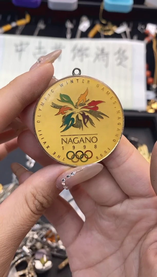 珐琅铁合金锐锐中古首饰默认微瑕编号8