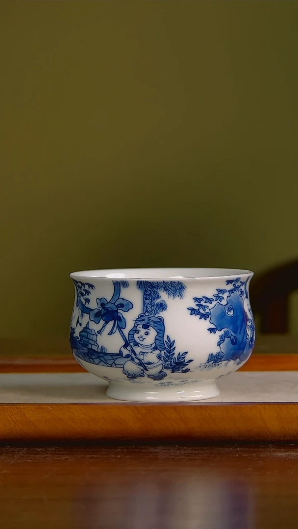 【闪购商品】杯手工手绘杯杯很美丽