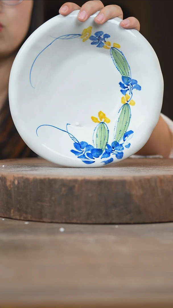 瓷片景德镇高温釉下彩（食品级）