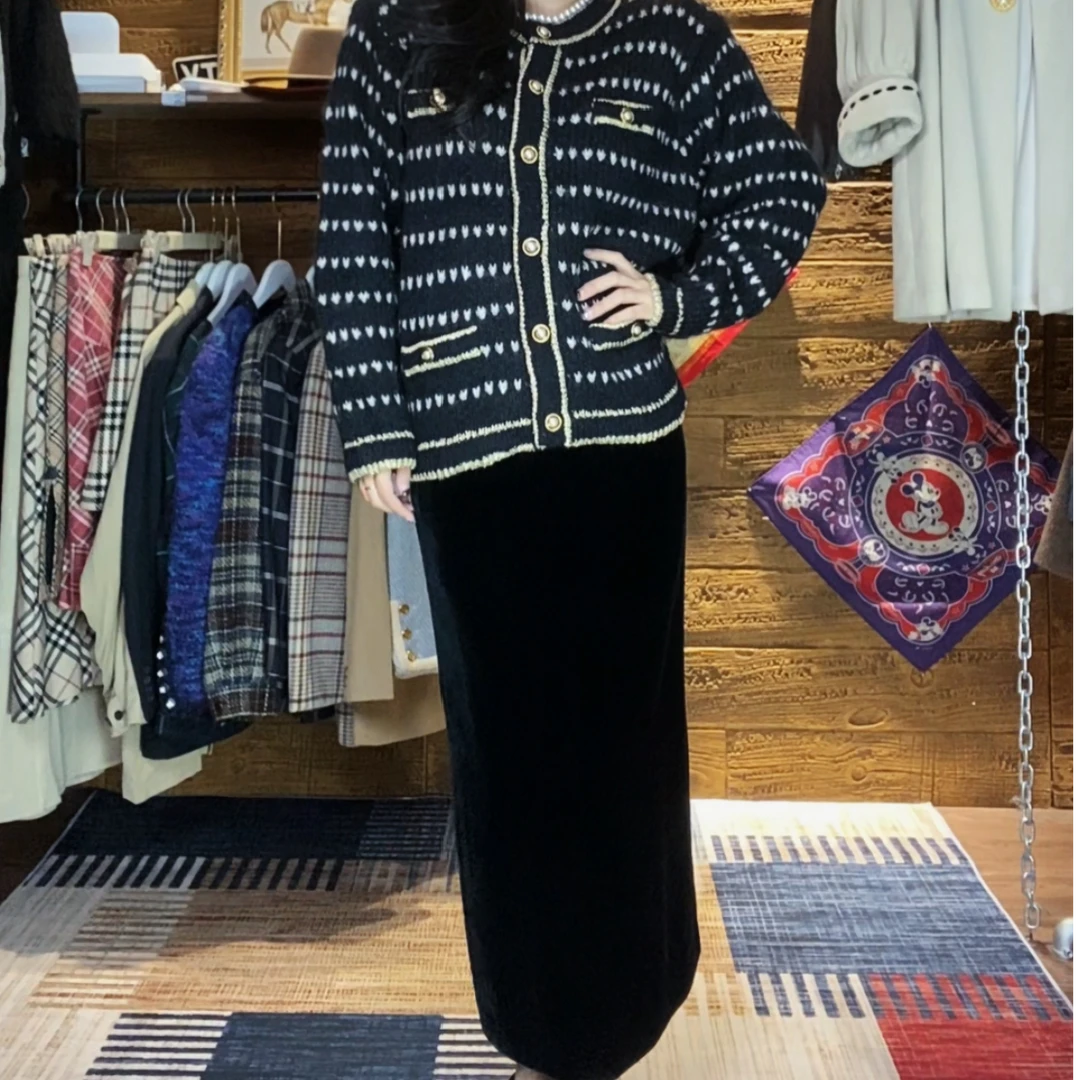 69-129 vintage中古小众穿搭复古半身裙