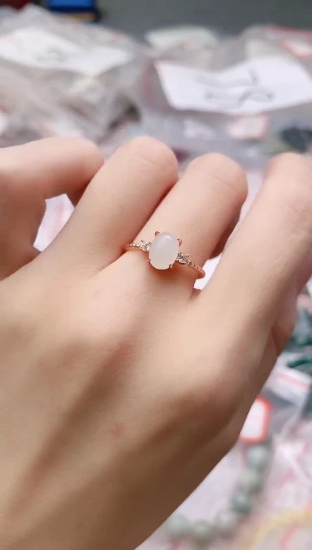 和田玉戒指未镶嵌多样性发拍一发一