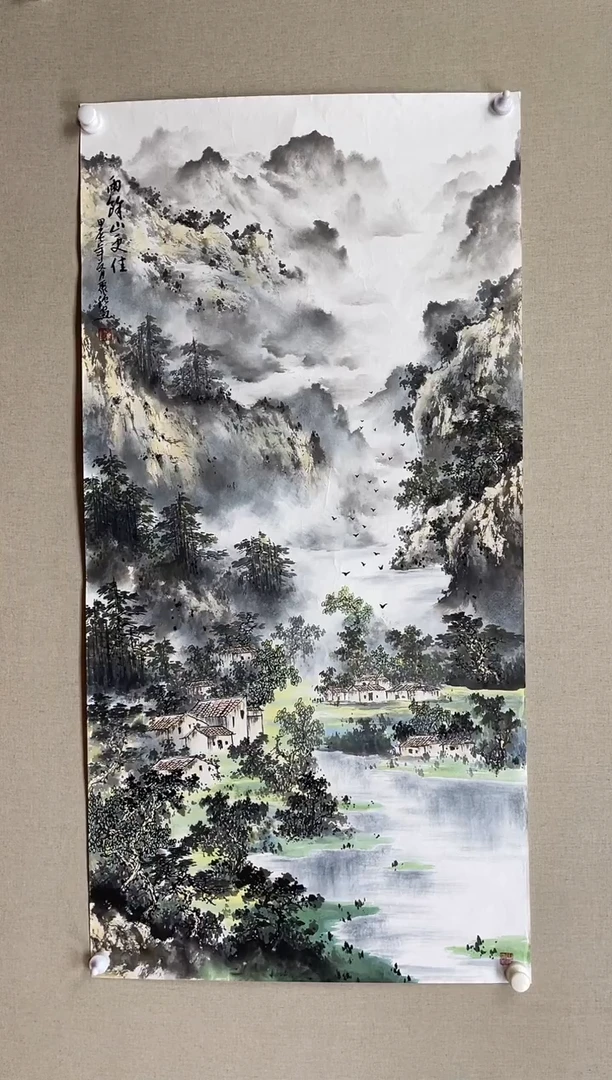 国画138*68 谭聚强谭聚强谭聚强谭聚强谭聚强谭聚强