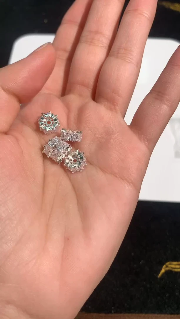 【闪购商品】水晶手链未镶嵌5号小方钻配件（5个一份）