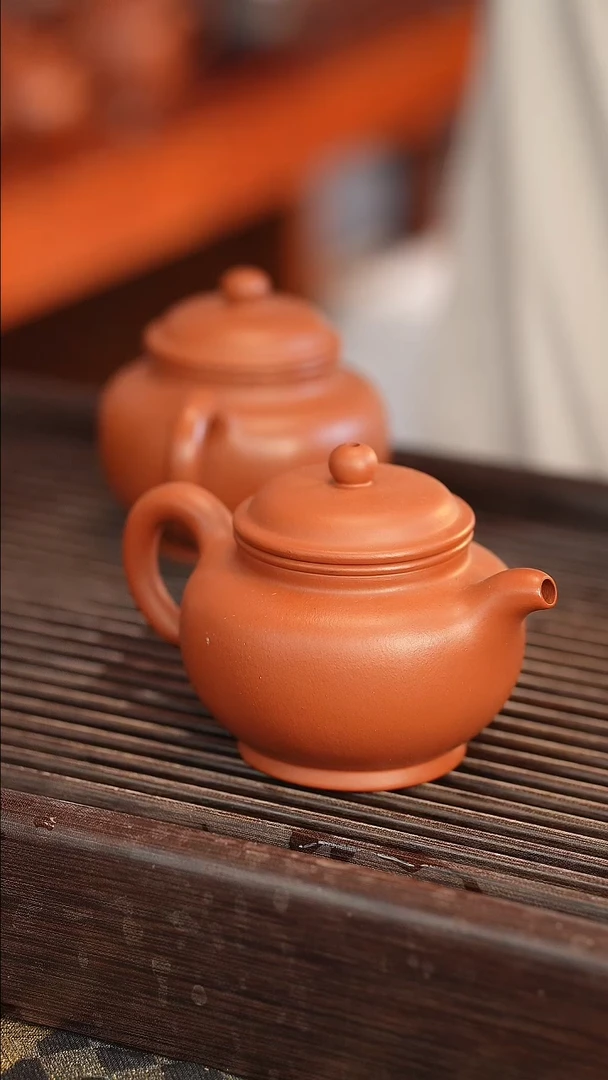 茶壶紫砂全手 宽口