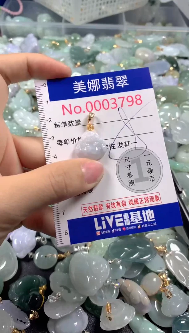 颈饰未镶嵌翡翠3798