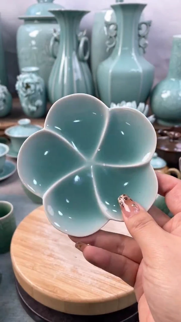 【闪购商品】特价 微瑕 慧仙青瓷