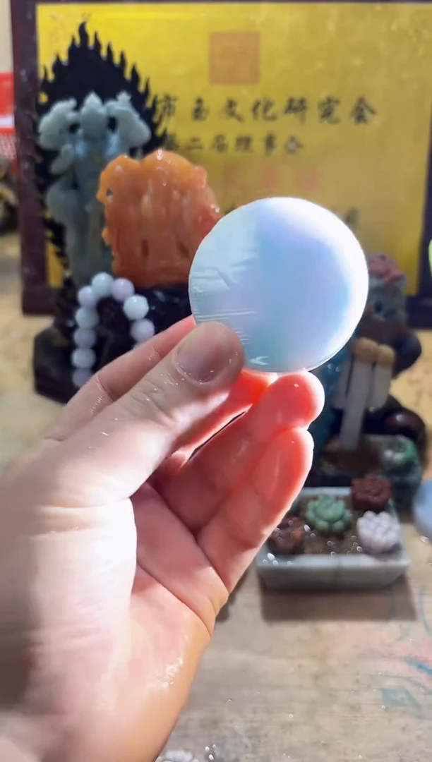 未镶嵌挂件翡翠A货常星8175