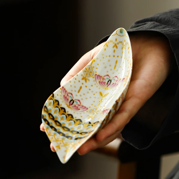 五言六器 福蝶·陶瓷茶则