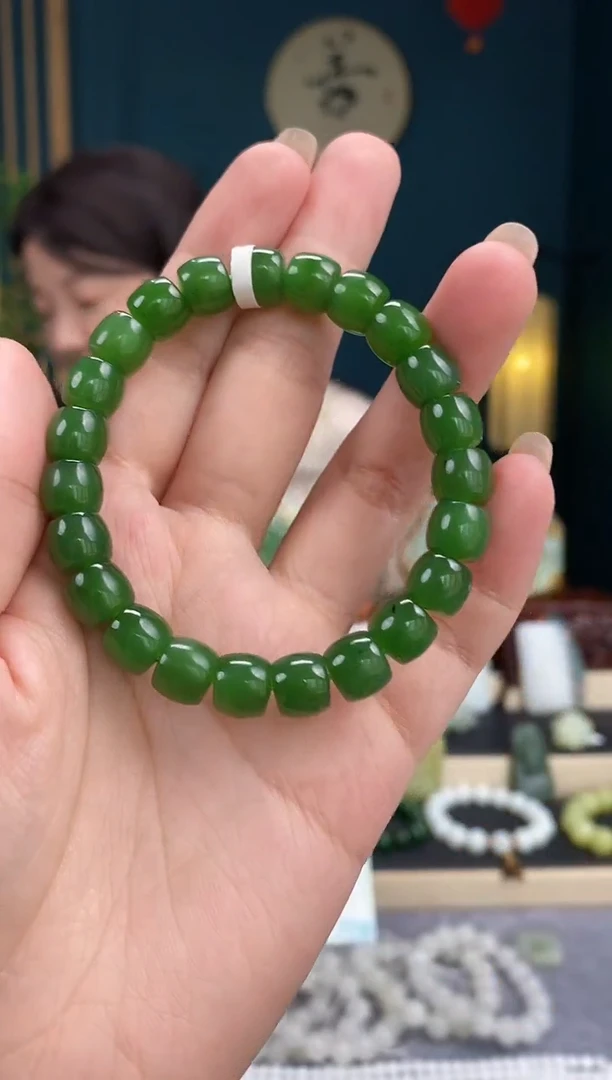 吊坠(不含链)未镶嵌和田玉手串