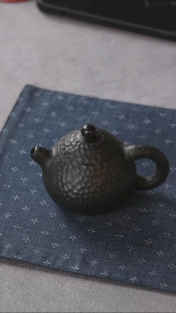 紫砂茶壶锤纹 梨形