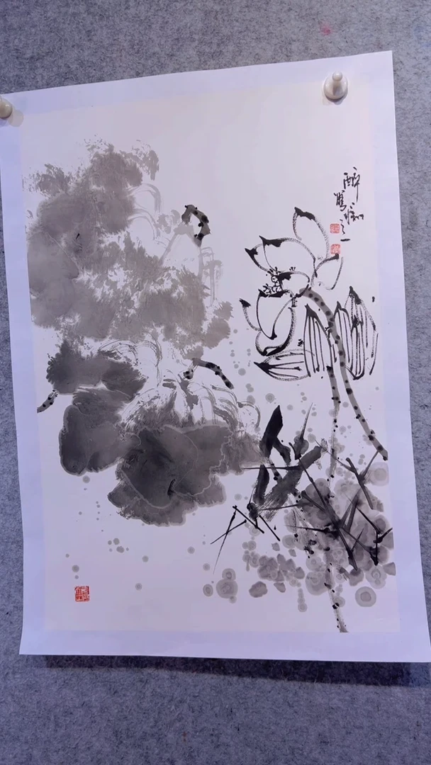 【闪购商品】国画张自学水墨画39