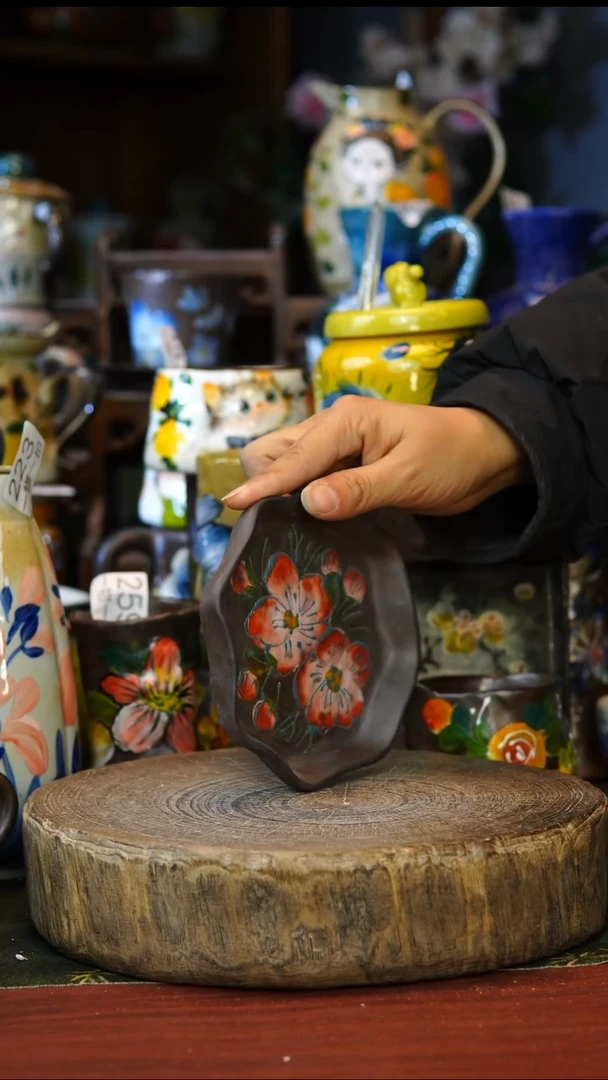 陶瓷316景德镇手工手绘釉下彩