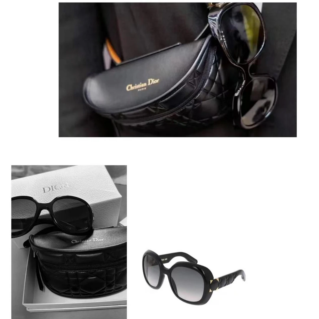 全新未使用 DIOR/迪奥 工价4700！送dior包黑金戴妃墨镜12098581