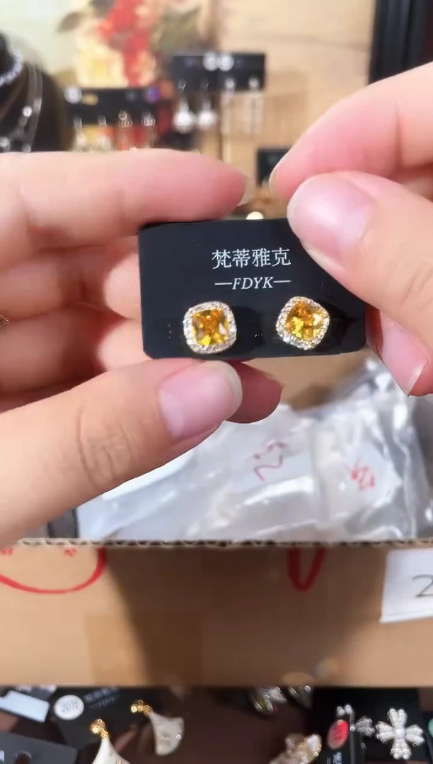 合金925银锆石梵382