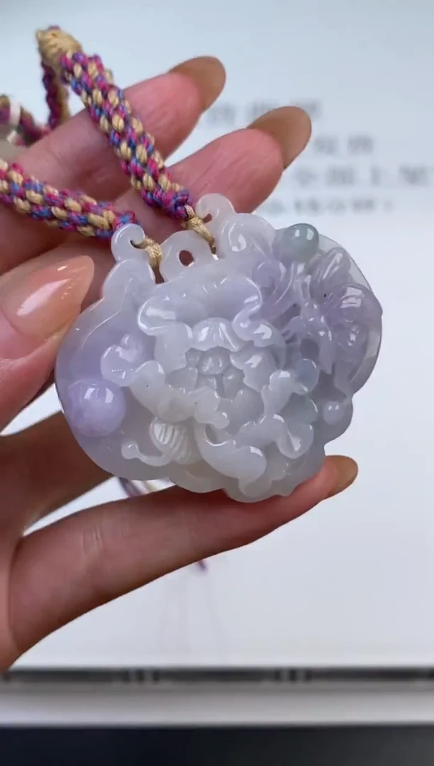 未镶嵌挂件翡翠378722  多人