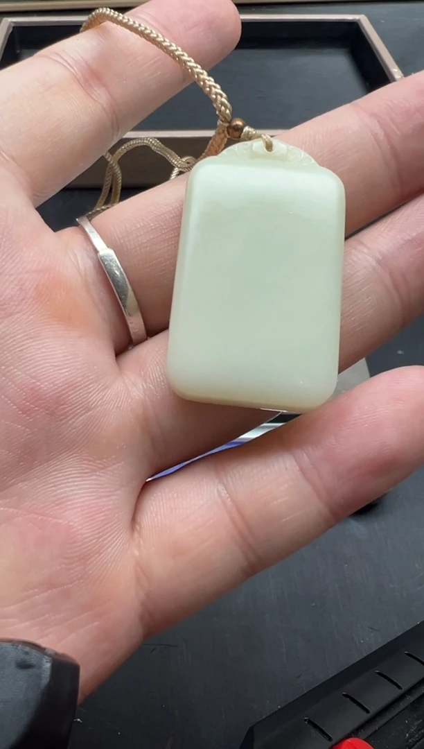 和田玉未镶嵌颈饰玉牌，多样性发货，拍一发一