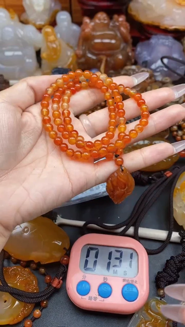 【闪购商品】玛瑙/玉髓颈饰未镶嵌ll