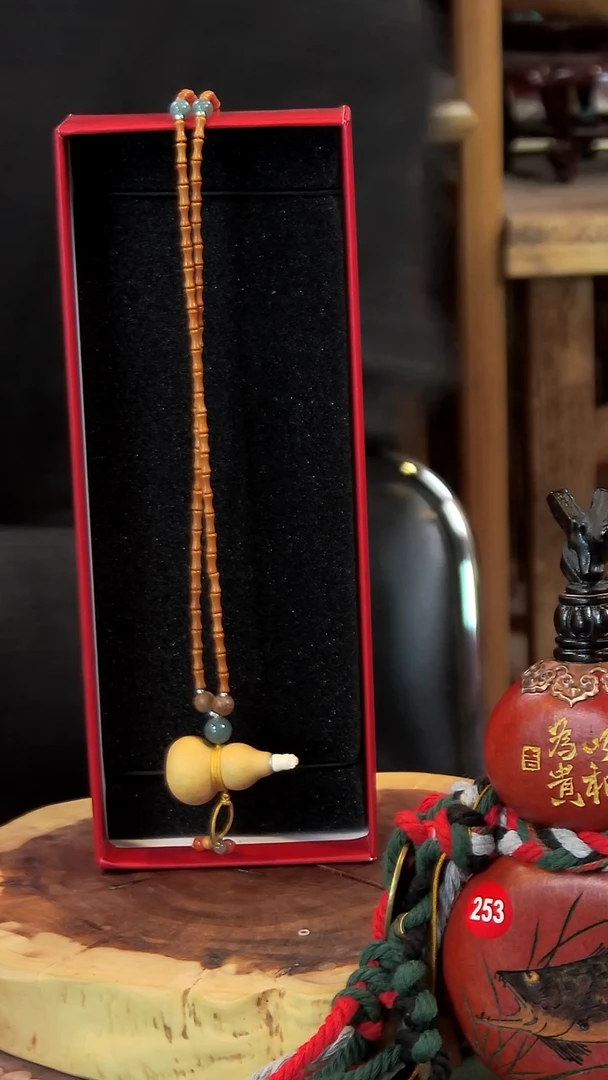 古艺高师傅葫芦脖挂 编号265