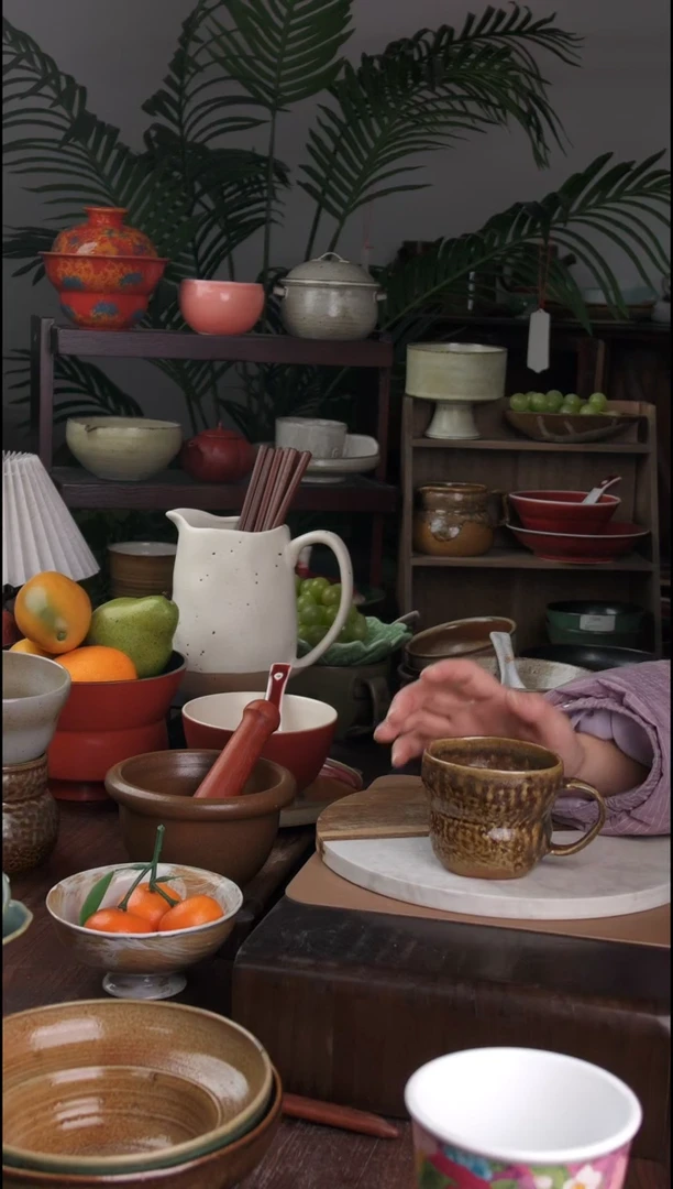 碗景德镇手工高温餐具1864