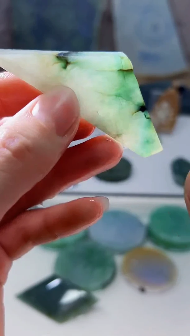 裸石翡翠天然翡翠A货玉 南 776