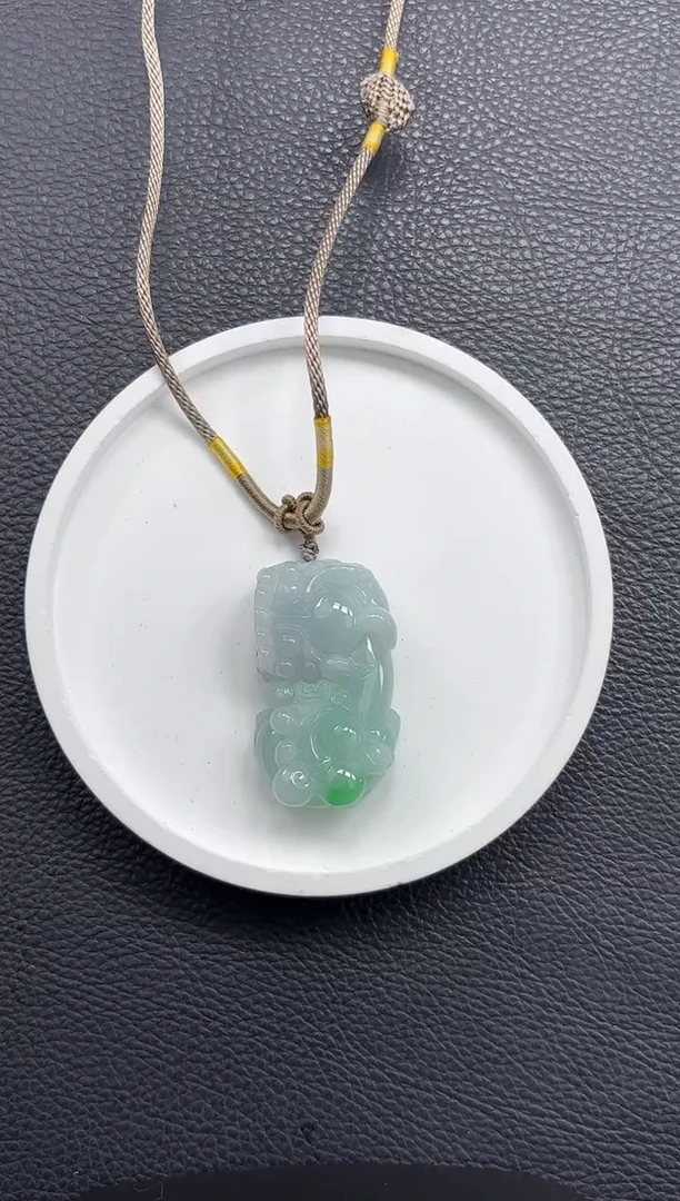 颈饰未镶嵌翡翠YM1370-8 貔貅