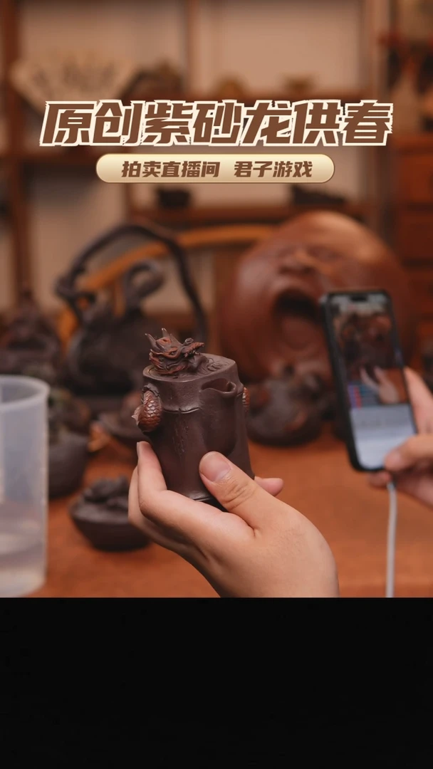 茶壶紫砂C**~青砂志原创紫砂作品