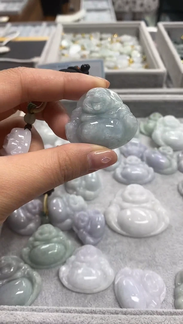 翡翠未镶嵌颈饰219天然缅甸A货翡翠