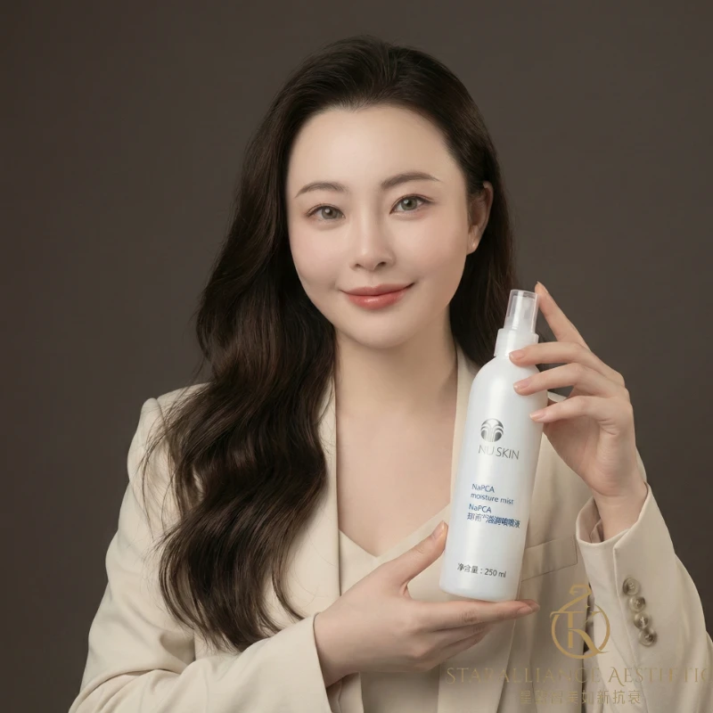 白瓶喷雾玻尿酸补水喷雾舒缓保湿滋润清爽定妆化妆水