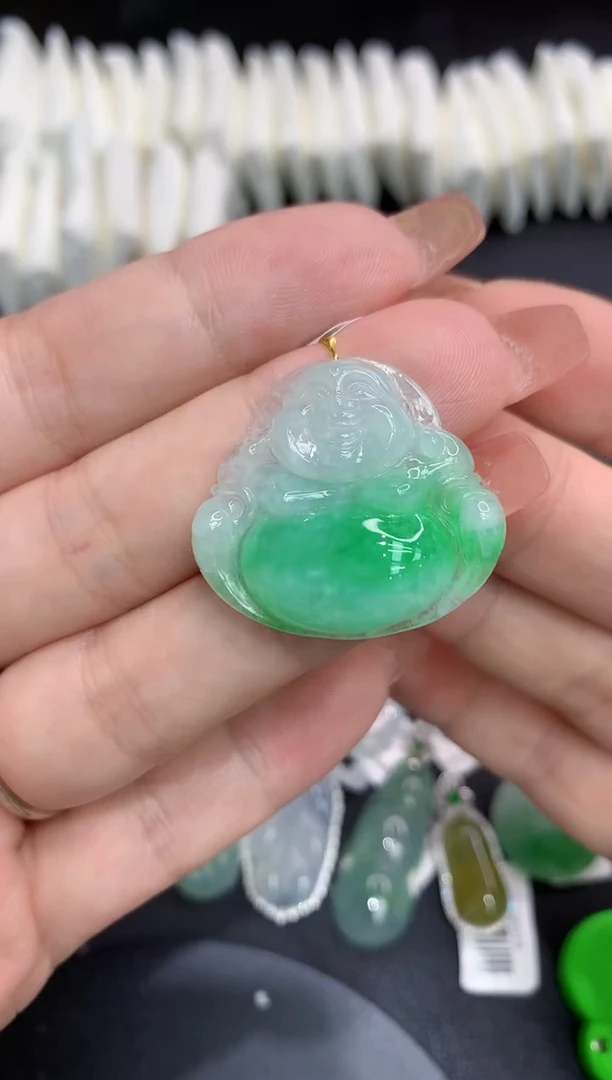 吊坠(不含链)未镶嵌翡翠11