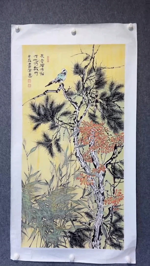 国画徐亚东-8平尺-国画作品-上