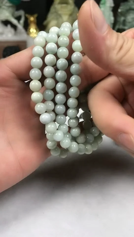 未镶嵌挂件翡翠手串8