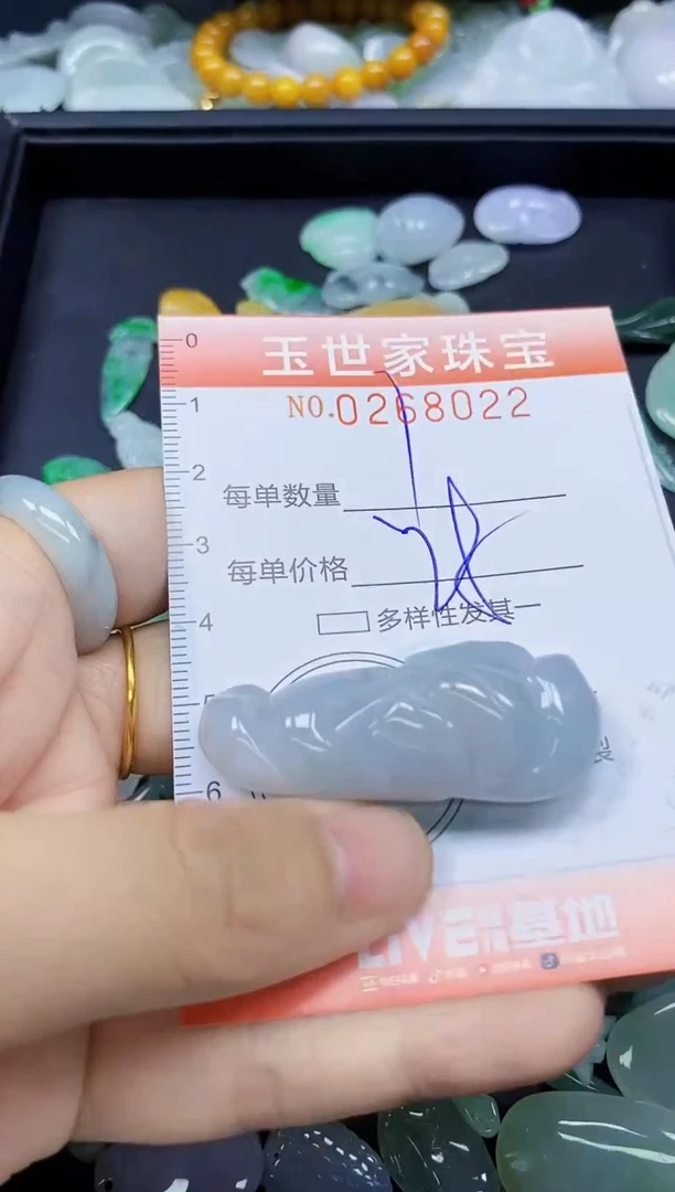 翡翠未镶嵌颈饰闪购0268022