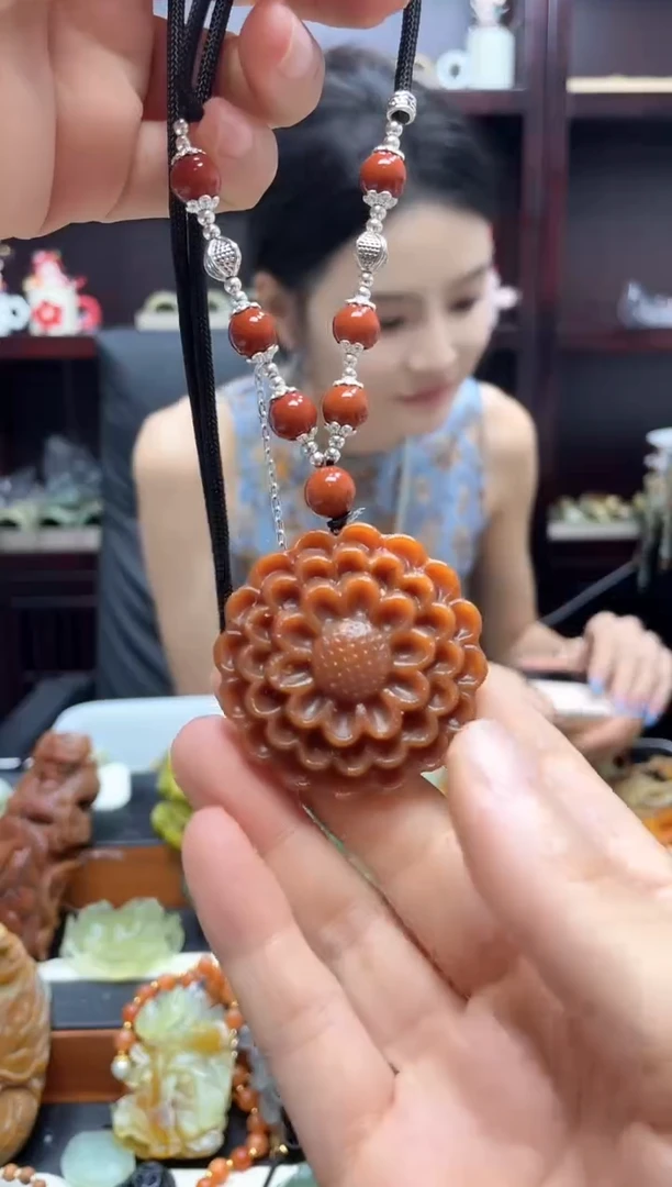 未镶嵌岫玉吊坠多样性发货*拍一发一